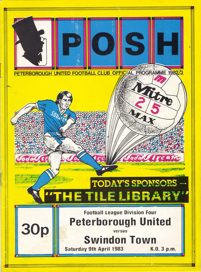 <b>Saturday, April 9, 1983</b><br />vs. Peterborough United (Away)